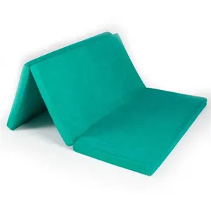 最佳价格床垫 4 英寸三折记忆泡沫床垫，多种尺寸