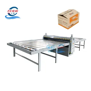 Best sale paper making machines Flat bed table Die Cutting and creasing Machine