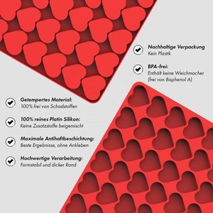 OEM ODM DIY Silicone Baking Tray Dog Food Cookie & Pet Oil-Draining <b>Candle</b> <b>Molds</b> Heart Bone Shapes Oven Safe - Product Image 4