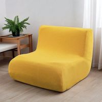 Housse de canapé simple universelle extensible tout-en-un, design polyvalent nordique en forme de chenille, anti-poussière pour chaises de balcon et de loisirs