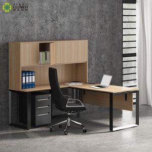 <span class=keywords><strong>Muebles</strong></span> de Oficina para CEO, Escritorio Ejecutivo de Diseño Moderno y Lujoso, Estructura de Metal Resistente - Product Image 3