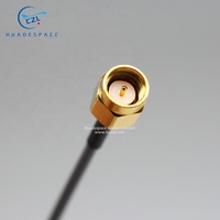 Conjuntos de Cables MIL Personalizables SMP-KWB2-2 SMA-JB2A-360-CXN3506 Conector Coaxial RF SMP-KWB2-2 SMA-JB2A 360mm Huadespace