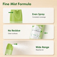 Désodorisant d'ambiance en aérosol portable, parfum eucalyptus, formule naturelle, neutraliseur d'odeurs pour spa et salle de yoga