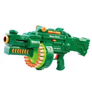 Coolest Safe soft bullet gun electric ball shooting gun toy for kids shoot game