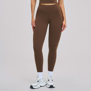 Leggings Deportivos de Cintura Alta, Ajustados, Elásticos, de Secado Rápido, con Efecto Levanta Glúteos, Logotipo Personalizado, para Yoga y Running - Product Image 4