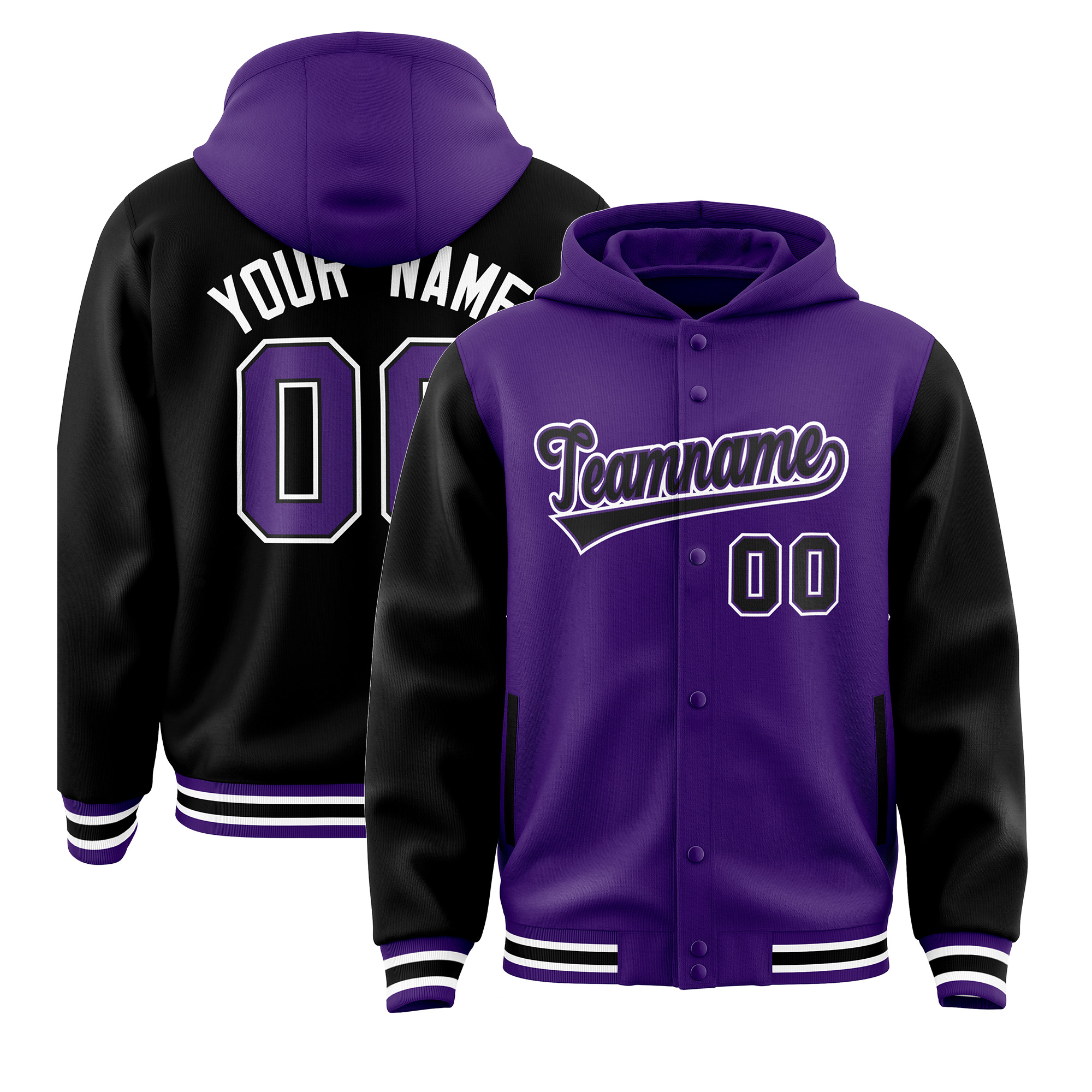 Purple&Black-X19