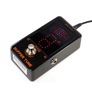 Pedal de <span class=keywords><strong>Guitarra</strong></span> JOYO JF-19 Buffer Tune con Buffer Incorporado, Afinación Precisa, Modo True Buffer, Efectos de Pedal para Bajo Eléctrico - Product Image 1