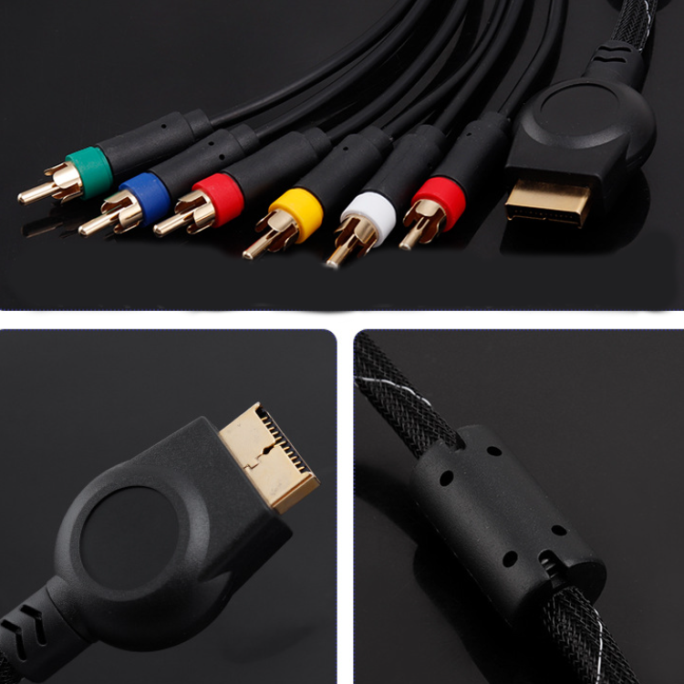 プレイステーション3用PS3およびps3用PS2コンポーネントAVケーブル用の