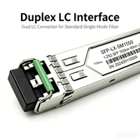Industrial Available 1.25G SFP Fiber Module 80KM 1550nm Single Mode SMF Duplex LC DOM Monitoring Gigabit Optical Transceiver