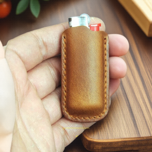 Da di động nhẹ hơn trường hợp biểu tượng tùy chỉnh cổ điển nhẹ hơn chủ Pouch bảo vệ Bìa - Product Image 6