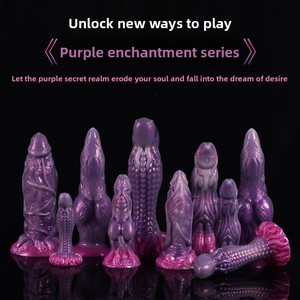 Nuovo Plug Anale in Silicone Liquido a Forma di Mostro, Dilatatore Anale per Inserimento Profondo, Stimolatore Prostatico, Massaggiatore Dildo, Prodotti Sessuali - Product Image 3