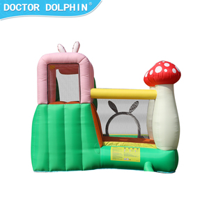 Gorila inflable <span class=keywords><strong>de</strong></span> uso doméstico con tobogán Combo Castillo hinchable para niños Jumper Jump Game Pool con soplador - Product Image 4