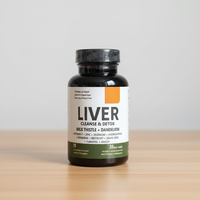 Acorn Whale Soutien Détoxifiant et Réparateur du Foie, Complément Herbal à base de Chardon-Marie et Racine de Pissenlit, 70 Capsules, Santé Hépatique, Adulte, GMP