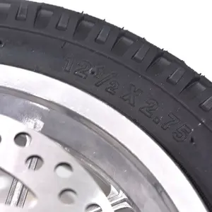 Pocket <span class=keywords><strong>Bike</strong></span> Mini Moto a Gas Scooter anteriore posteriore cerchio cuscinetto disco rotore pignone per pneumatico 12.5x2.75 camera d'aria 12 1/2*2.75 - Product Image 4