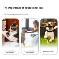 Mini Dispositif Sonore Interactif Intelligent pour Chien en Plastique, Enregistreur d'Appels, Jouet d'Entraînement, Modèle AP13