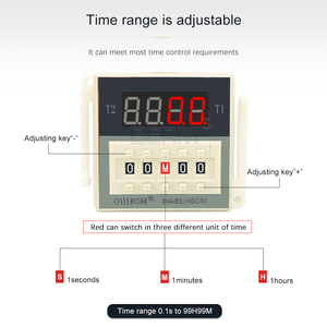 Temporizador de retardo de, interruptor de apagado, relé de retardo de tiempo, relé de tiempo de DH48S-2Z - Product Image 2
