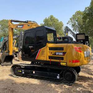 Excavadora usada SANY SY135C máquina excavadora de segunda mano SY95C SY135C SY155C SY205C en stock para la venta proveedor más grande en Shanghai - Product Image 1