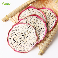 Hot Selling Pure Natuurlijke Gedroogde Witte Dragon Fruit Nul Additief Droge Witte Pitaya Plakjes Eetbaar Gedroogd Fruit Voor Thee Drinken