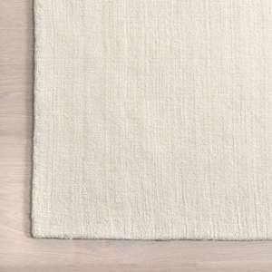 Alfombra Decorativa Minimalista Contemporánea para Sala de Estar y Dormitorio, Mezcla de Lana de Alta y Baja Densidad, Tejida a Mano, Moderna y Texturizada para el Hogar, Color Bronceado - Product Image 6