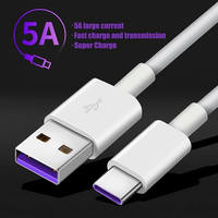 Cable USB Tipo C de Alta Calidad, Cable de Carga Rápida de 5A, Cable Micro USB para Teléfono Móvil, Cable de Datos y Carga Tipo C para Huawei