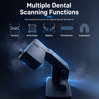 Scanner dentaire 3D pour empreinte numérique, précision jusqu'à 8 microns, capture rapide en 7 secondes, scanner dentaire CAD CAM personnalisé pour mâchoire complète