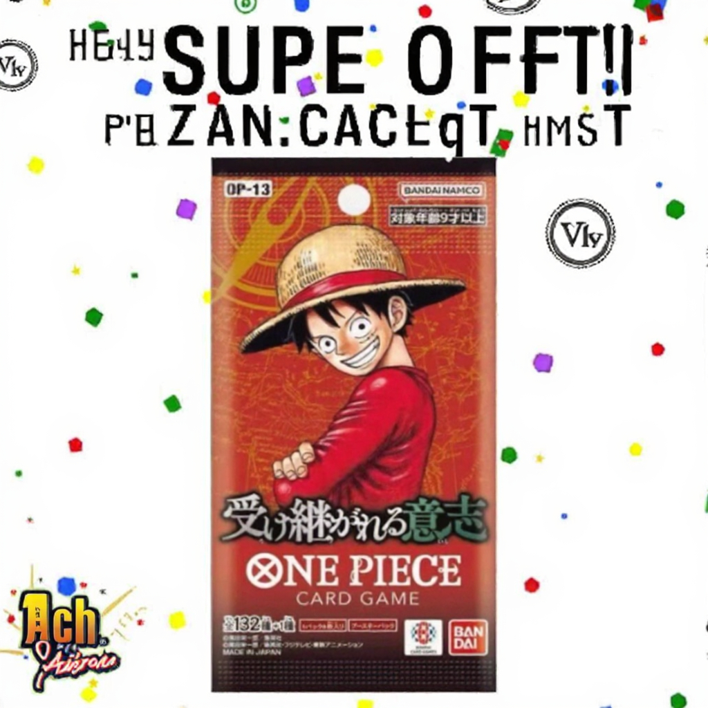 Wholesale One Piece TCG Booster OP13 - Japanese Card Pack