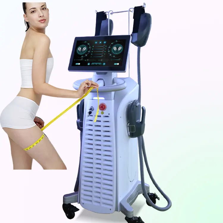 Eletroagnético neo ems corpo slim 4 cabo emt, perda de peso emagrecimento, estimulador muscular ems, máquina escultora do corpo