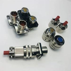 Y50x-1010 ขั้วต่อซ็อกเก็ตโลหะผสมทรงกลมมาตรฐาน 10 พิน ขั้วต่อแบบวงกลม ปลั๊กและซ็อกเก็ต 10 พิน - Product Image 5