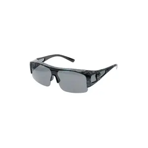 Charnière en métal de luxe de vente chaude surdimensionnée TR90 Fit Over Spectacle Over Glasses pour unisexe