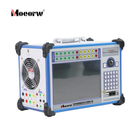 Testeur de relais portable léger avec dispositif de protection, écran numérique TFT LCD 10,1 pouces, mesure de surintensité et de surtension, autonome