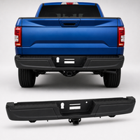 Bumper Belakang untuk Ford F150 2021-2023 Tanpa Lubang Sensor Tanpa Alas Derek Bumper Pickup