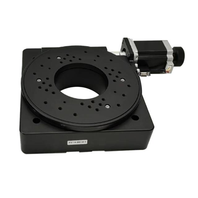 High Precision Electric Rotary Stage Diameter 200mm Motorized Positioner Rotation Stage
