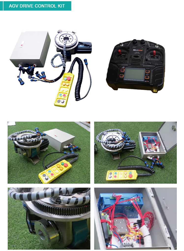 3T DC Motor Shock Absorbing Wheel Intelligent Suspension Steering 1500KG