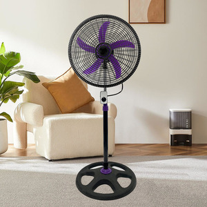Usine en gros Simple à faible bruit 45w ventilateur sur pied 5 ventilateurs sur pied ventilateur électrique industriel - Product Image 1