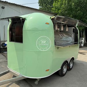 2025 China Fast Snack OEM Food <b>Trucks</b> Mobile Food Trailer <b>Coffee</b> Grill Customized Food Concession Trailers <b>for</b> <b>Sale</b> - Product Image 1