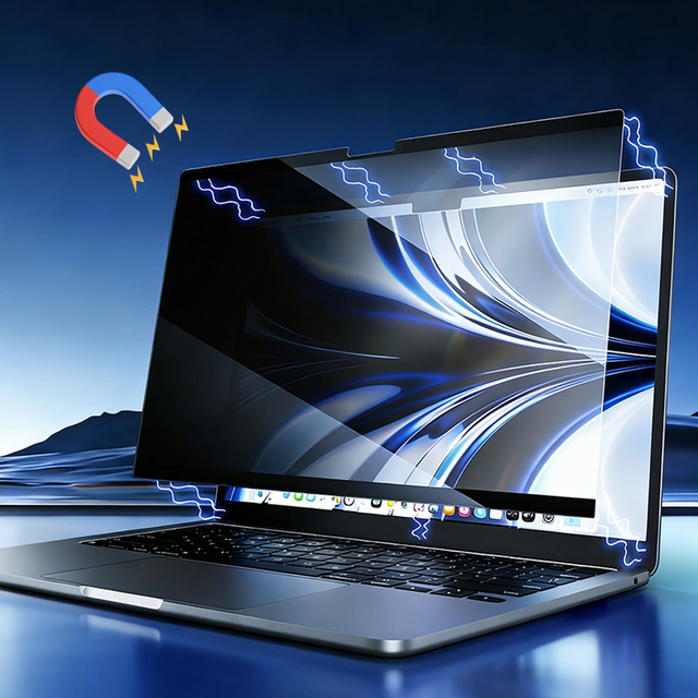 Magnetic Privacy Screen Protector Eye Protection Anti-Spy for MacBook Pro Air 13 14 16 Inch