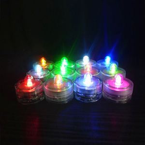 Bougies LED subaquatiques étanches pour mariage, multicolores (lot de 12) - Product Image 2