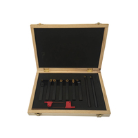 Ensemble d'outils de tournage 25x25/9 pièces, lames en carbure revêtues, accessoires de couteaux pour machine à tournage OEM à prix réduit