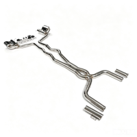 Pièces de voiture de performance Airon, silencieux à soupapes en acier inoxydable, échappement Catback pour Mercedes Benz W205 C63S/C63 4.0T V8