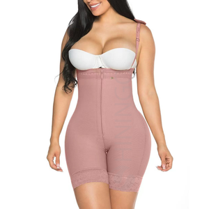 High Compression Open Bust Reiß verschluss Style Ganzkörper Shaper Colombia nas Fajas Bbl Post-Op-Chirurgie Stadium 2 <span class=keywords><strong>3</strong></span> Spandex für Frauen - Product Image 5