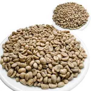 Màu xanh lá cây Arabica hạt cà phê rửa quá trình S16 với 98% trưởng thành Hot Bán anh đào hữu cơ Made in Việt Nam giá thấp