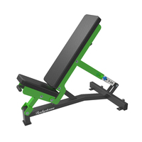 Équipement de fitness commercial Banc réglable Machine à plaques de poids Construction en acier de sécurité Certifié CE pour