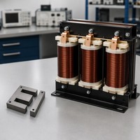 Noyau estampé EI pour transformateur d'impulsions, pièces d'équipement de conversion de signal industriel