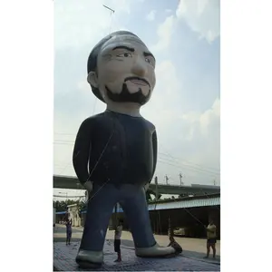 Customized new 3D design hot sale character cartoon simulation character shape helium balloon advertising Inflatable