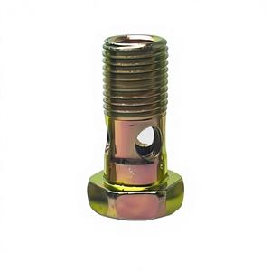 FM Шестигранный полый винт с одним/двумя/тремя/четырьмя/шестью/многопозиционными отверстиями, для возврата масла, класс 4.8, оцинкованный, метрический/имперский - Product Image 1