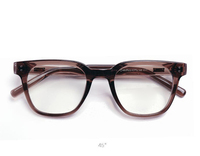Lunettes unisexes TR90 pour hommes Montures de lunettes de protection Bluelight à la mode avec position élégante des verres