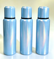 Poudre de pigment métallique holographique laser bleu ciel brillant à effet flash, durée de conservation de 36 mois