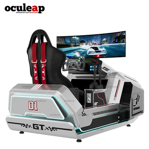 Simulateur de course VR Metaverse Drift GT 2027 Nouveau simulateur de conduite <span class=keywords><strong>F1</strong></span> avec mouvement 3D Machine de jeu d'arcade automobile pour aire de jeux intérieure - Product Image 5