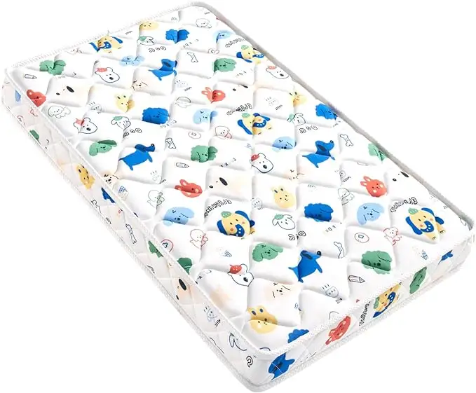 Matelas pour enfant de haute qualité lavage coton marvel mousse à mémoire de forme 3 zones poche printemps matelas pour lit bébé