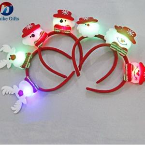 กิ๊บติดผมแฟนซีแบบกำหนดเอง อุปกรณ์ตกแต่งปาร์ตี้ขนปุย ของตกแต่งบูธถ่ายรูป กิ๊บติดผมเขากวางคริสต์มาส - Product Image 6